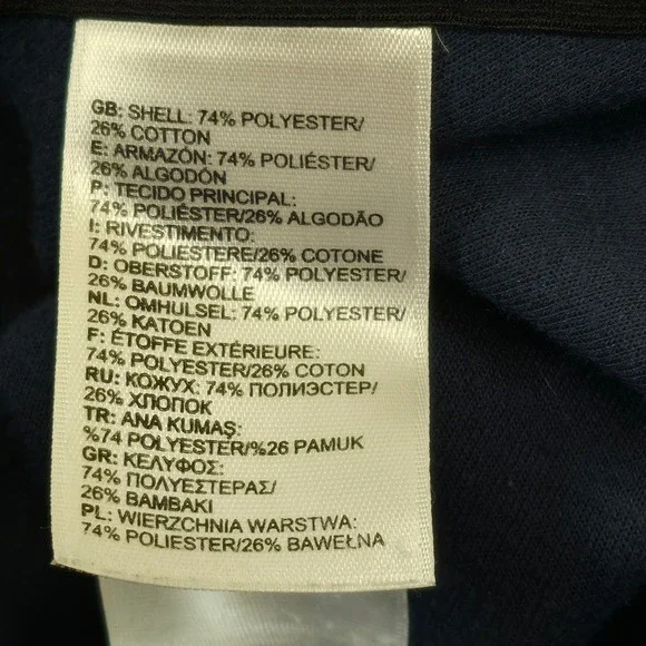 The North Face Women's Navy Blue Fleece Pullover Tunic Top Size S Cozy Funnel - Picture 6 of 8